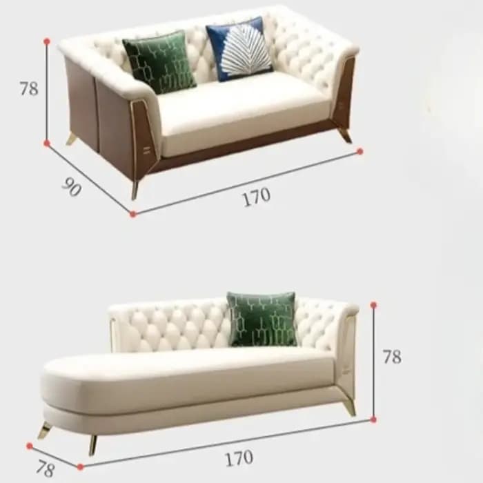 Mise à niveau maison Chic moderne luxe canapé inclinable un élégant