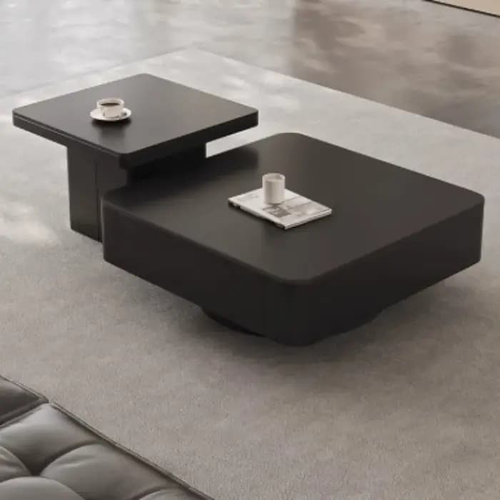 Tables basses de luxe noires Design de salon petites