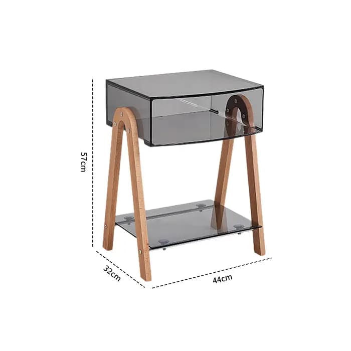 Tables basses modernes pour salon, Design nordique, Table d'appoint pour chambre à coucher, boîte de