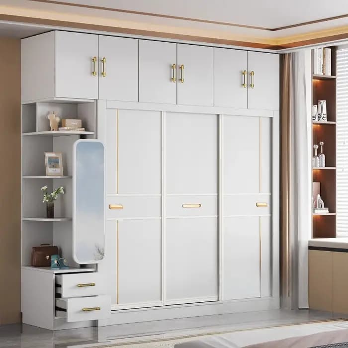 Armoire De rangement en bois massif