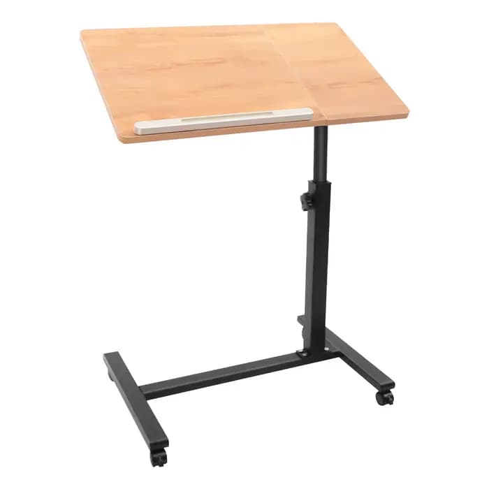 Bureau d'ordinateur debout Mobile réglable 58-90cm, bureau d'ordinateur portable pour bureau, salon,