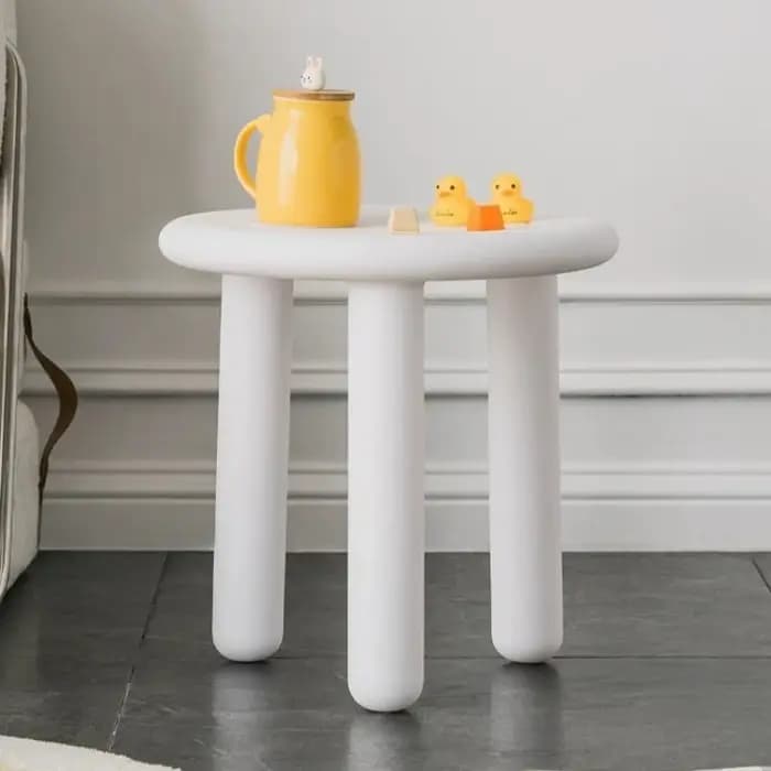 Tables basses modernes minimalistes en plastique pour salon