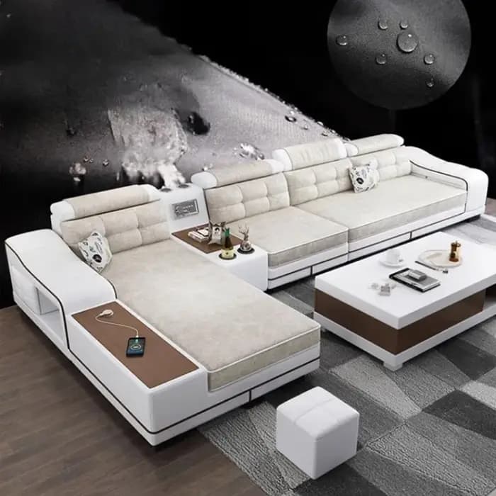 Paresseux salon canapé confortable Double fauteuil design