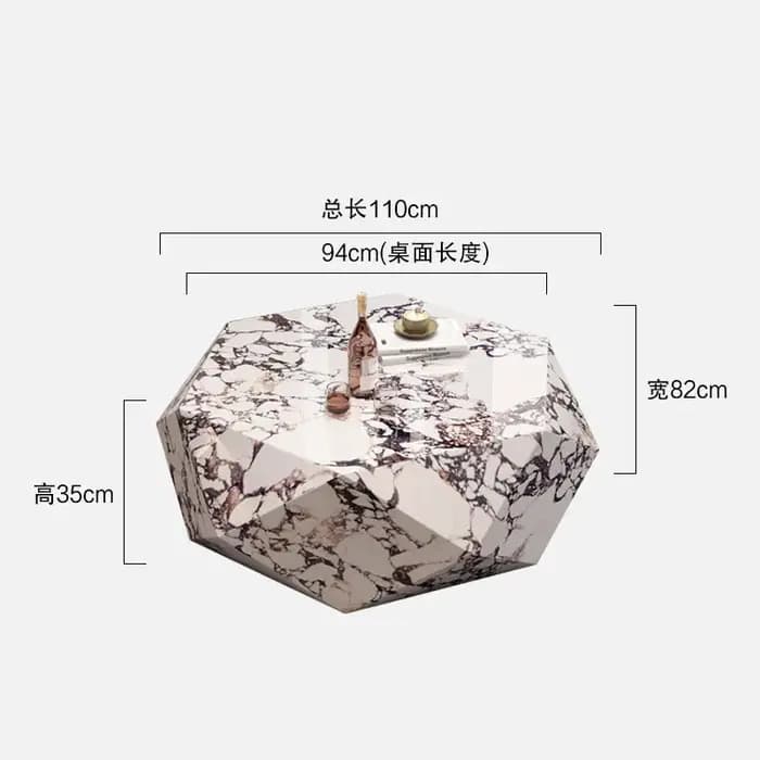 Table basse minimaliste pour gagner de la place