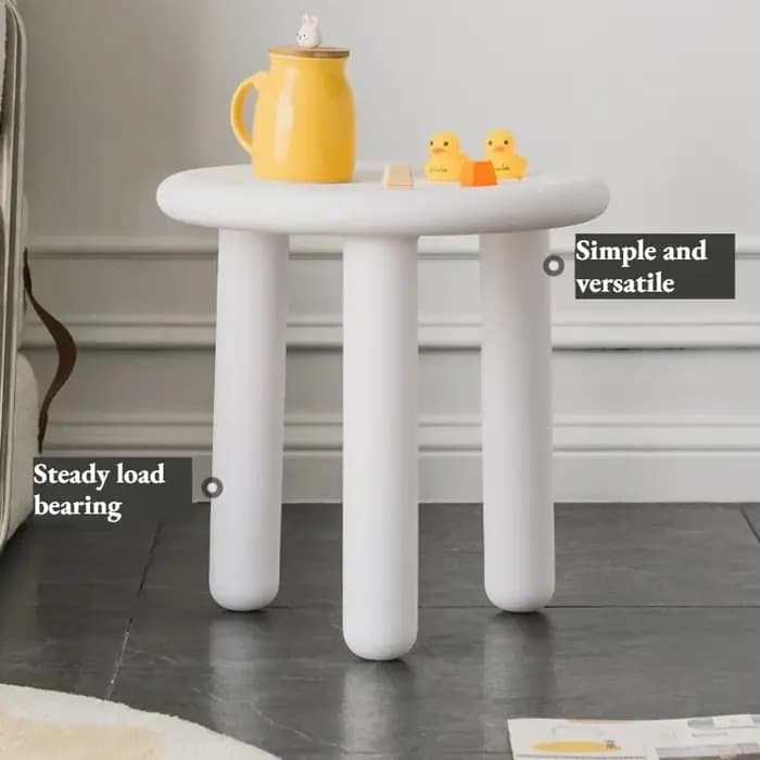 Tables basses rondes pour canapé, petites tables d'appoint colorées pour chambre à coucher, plateau bas, meubles pour salon