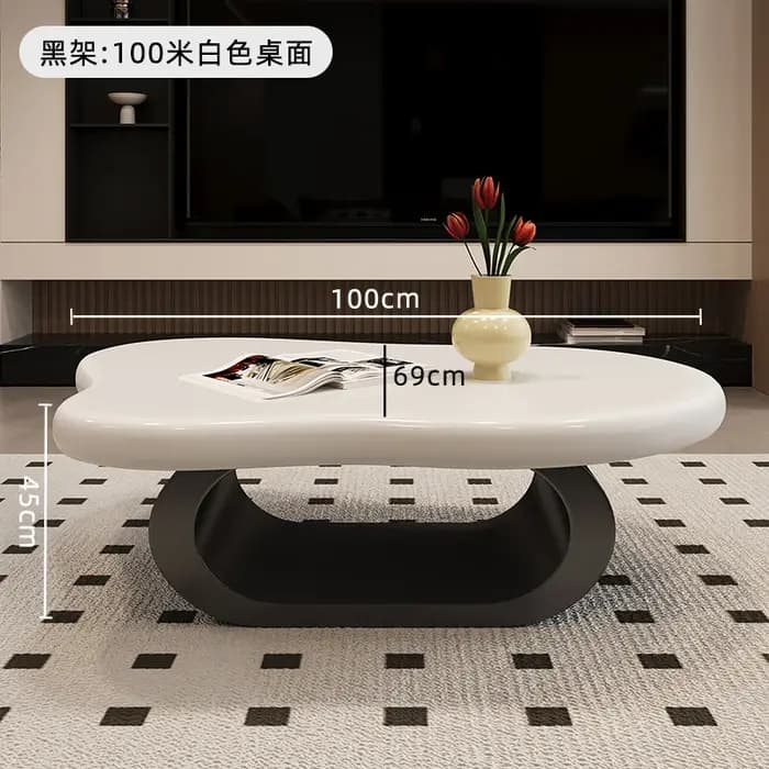 Table Basse Design Simple décoration tiroirs De rangement Table Basse moderne beauté Table tendance