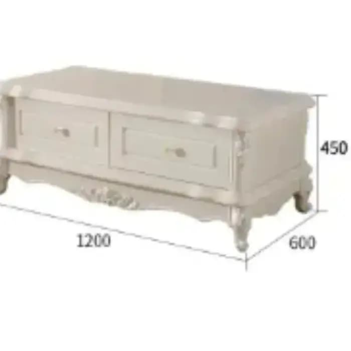 Tables basses pour magazines blanches