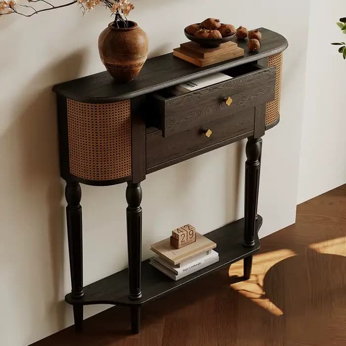 Table de Console de beauté Vintage
