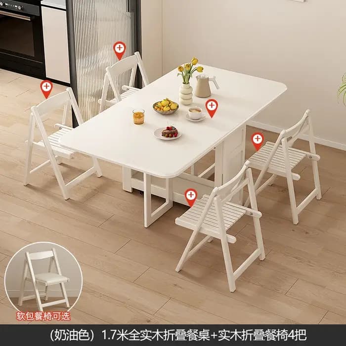 Organisateur de Table à manger noir au Design Simple
