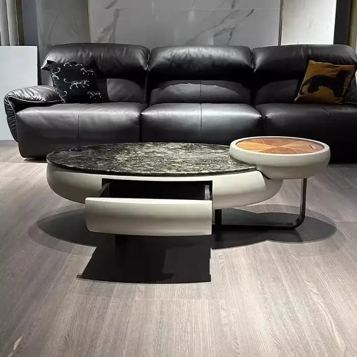 Table basse de luxe claire