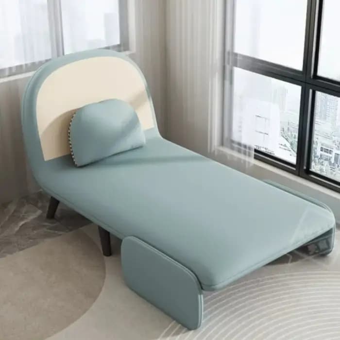 Fauteuil inclinable de sol pliable individuel