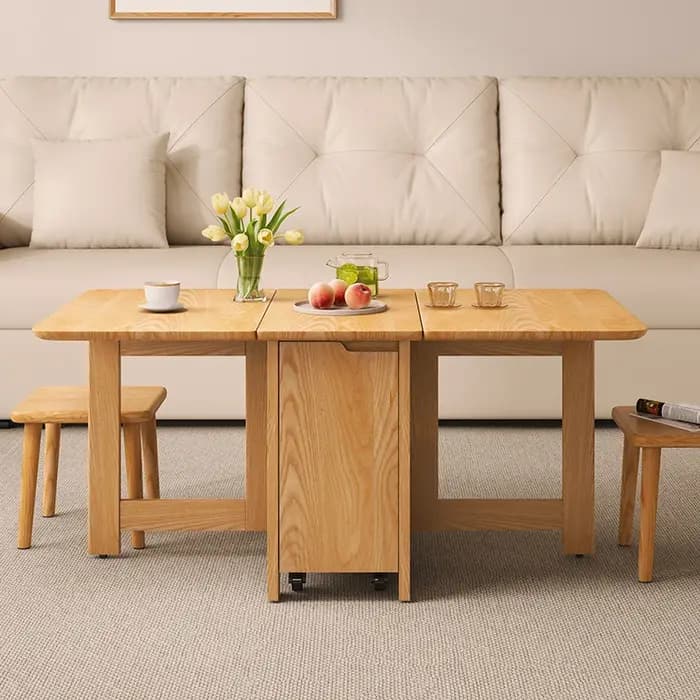 Table basse pliante rustique minimaliste classique salon