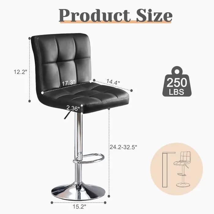 JIAN-Ensemble de 2 barres de piste en cuir PU, supports de comptoir recommandés, SGS ignorent le gyl