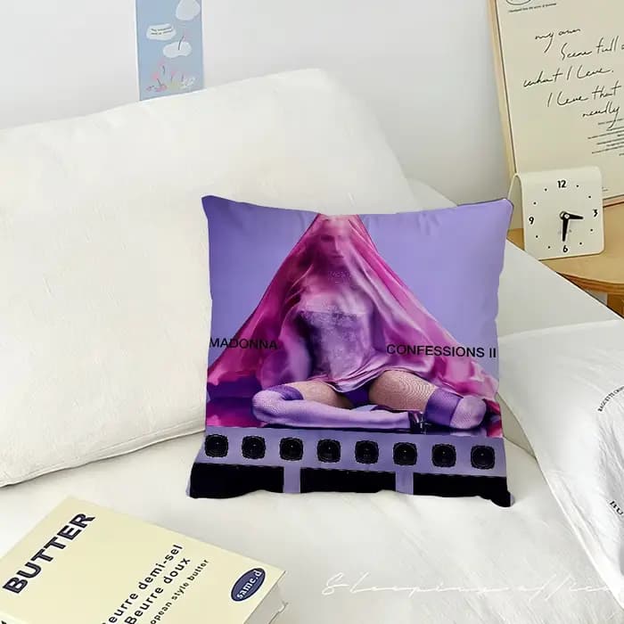 Housse de coussin carrée pour canapé