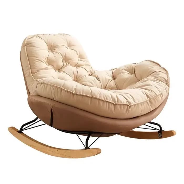 Coussin chaise inclinable balcon nordique