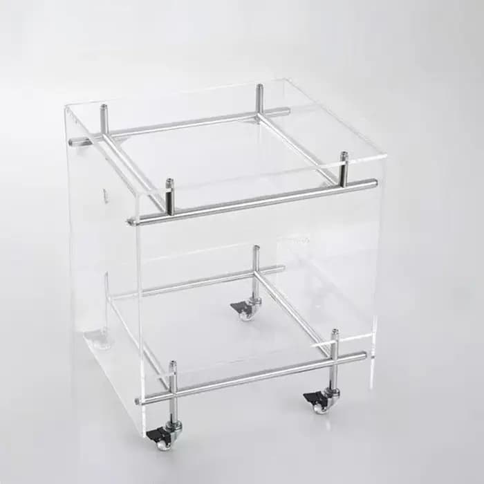 Table basse moderne Tables d'extrémité carrées minimalistes