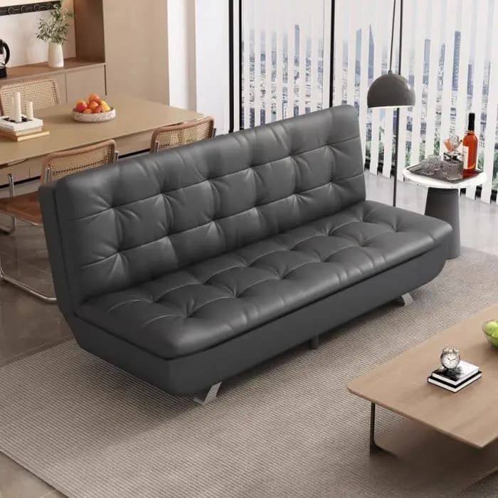 Canapé minimaliste noir Multifonction bureau luxe moderne