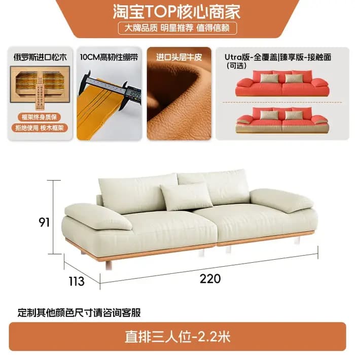 Canapés de salon relaxants, élégants, multifonctionnels, doux et minimalistes, pour appartement doub