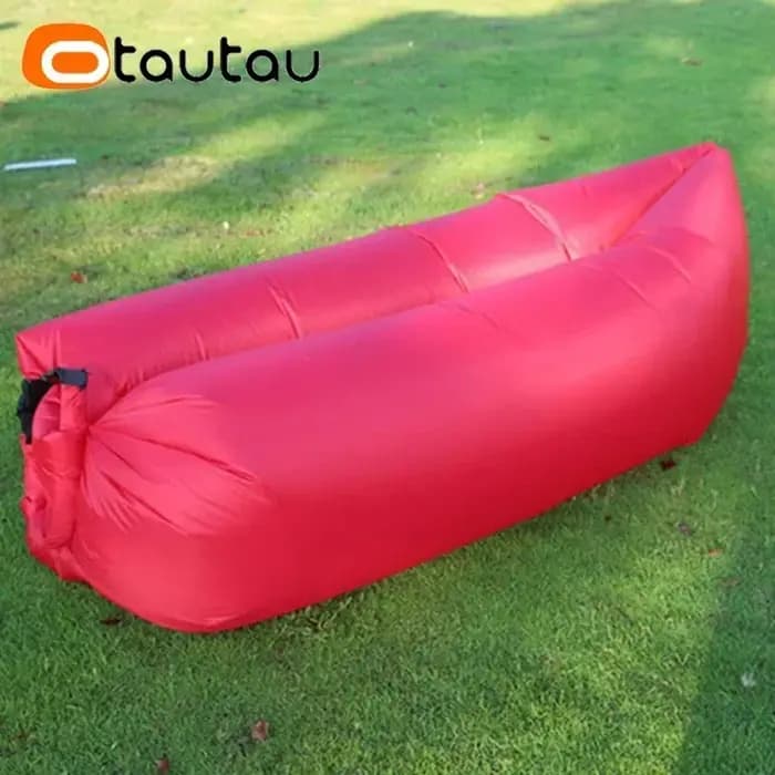 OTAUTAU Ultra léger oreiller Style paresseux canapé gonflable Portable pliable sac de couchage lit S