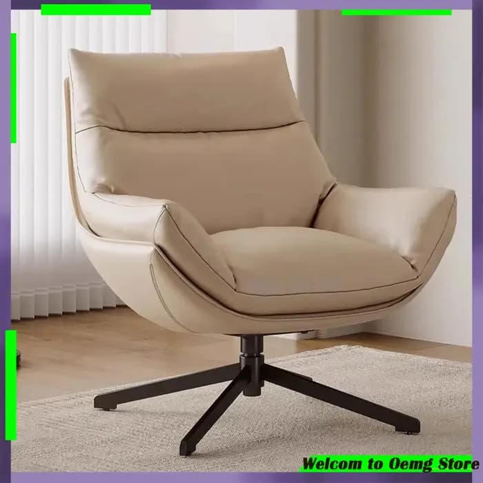 Fauteuils de salon nordiques de luxe avec accoudoirs