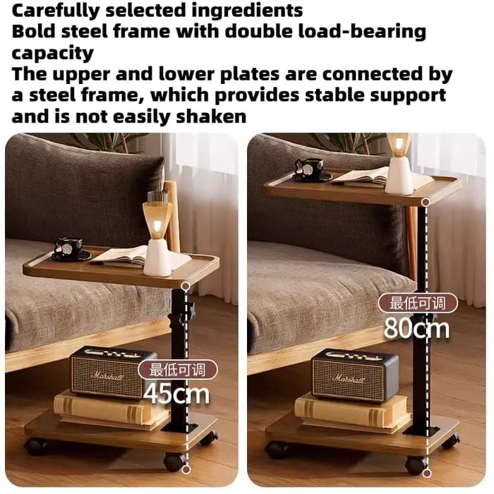 Table basse relevable mobile multifonctionnelle
