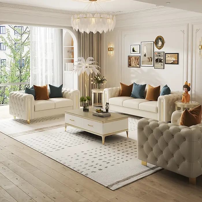 Luxe Europe canapé étage appartement adultes relaxant