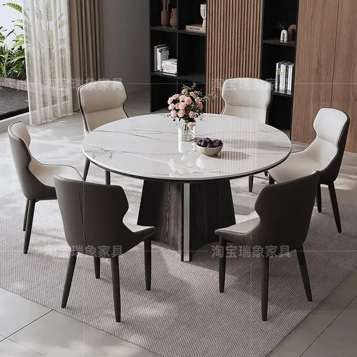 Table à manger moderne et simple