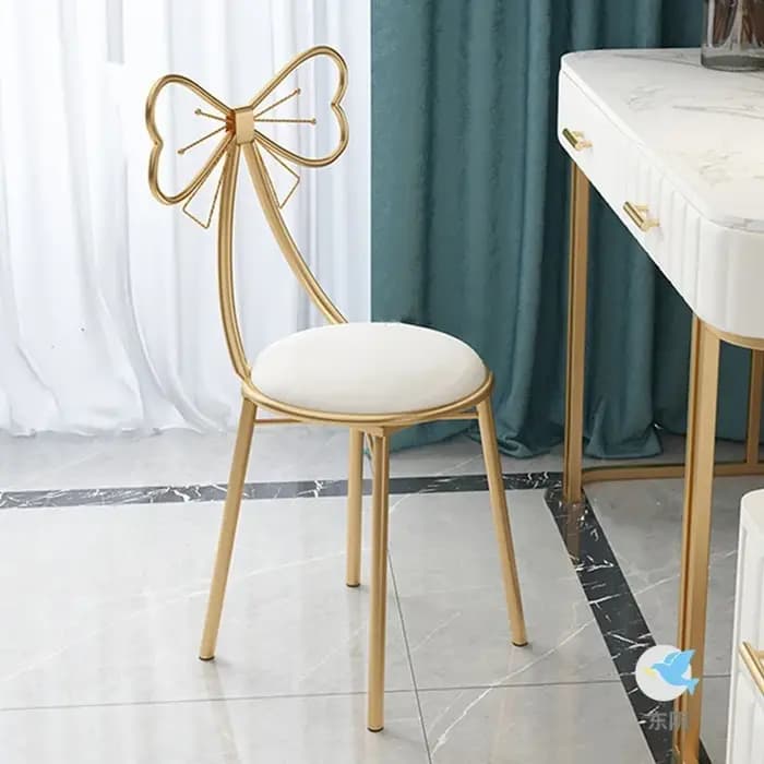 Tabouret de commode de chambre de fille simple italien