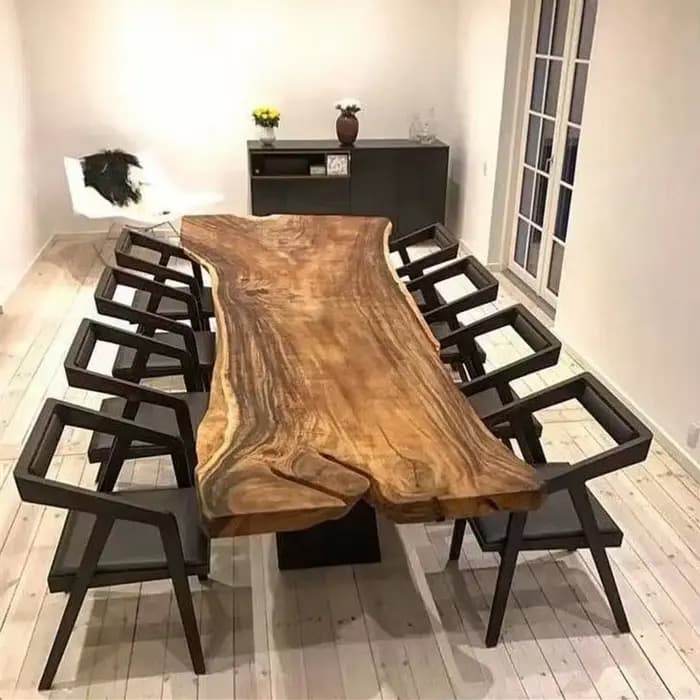 Tables à manger et chaises en bois, meubles de maison de luxe, restauration, vente en gros, prix bas