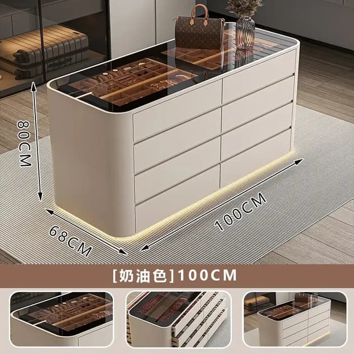 Artisanat Cube Salon armoires organisateur debout moderne luxe armoire