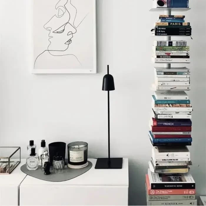 Bibliothèque en fer multicouche