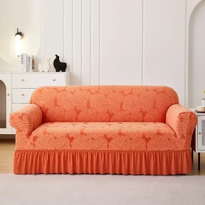 Housse de canapé élastique tout compris anti-poussière pour 1/2/3/4 places, simple, double, trois ou