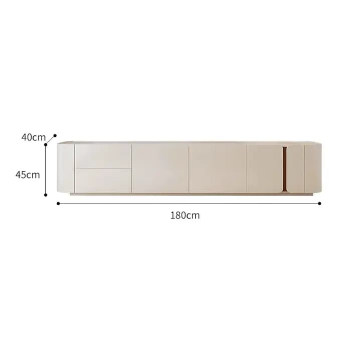 Meuble Tv esthétique français Glamour Simple élégant