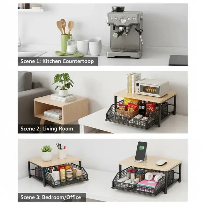 Étagère de rangement de bureau moderne