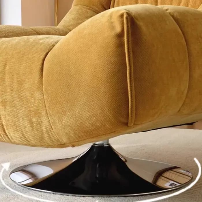 Fauteuil individuel moderne de luxe pour salon et chambre