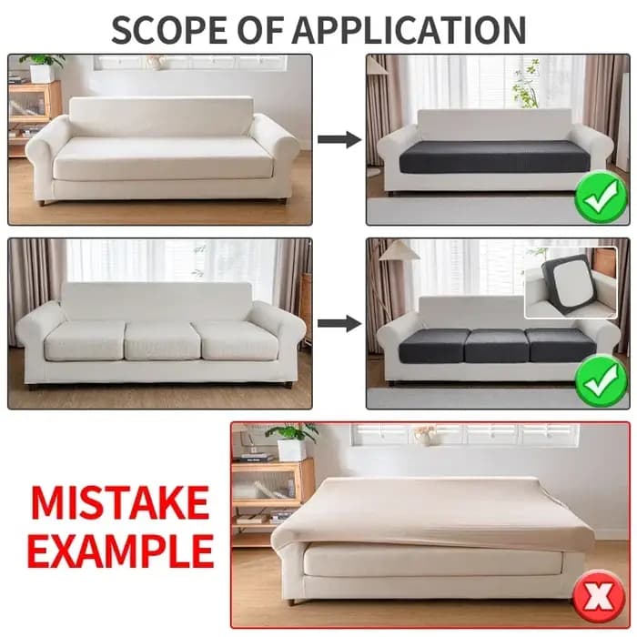 Housse de canapé extensible élastique