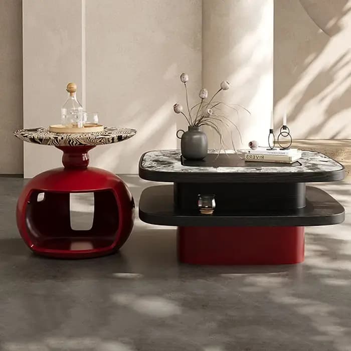 Table basse de style nordique