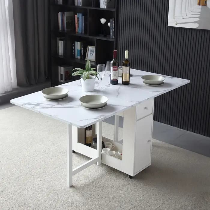 Table à manger extensible multifonctionnelle