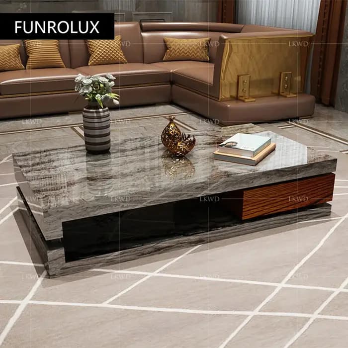 Table basse post-moderne pour salon