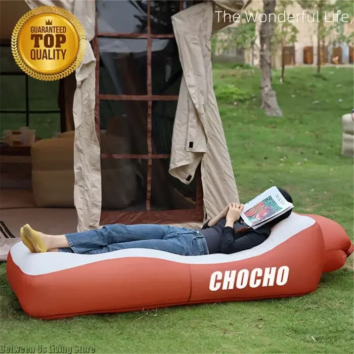 Canapé-lit gonflable de luxe – Conception extra large sans rouleau pour la plage