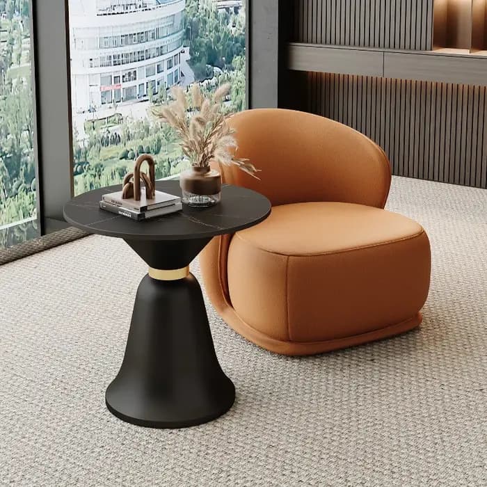 Grandes tables basses noires pour salon