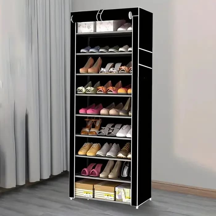 Armoire à chaussures multicouche anti-poussière, 1 pièce, étagère à chaussures, meubles et rangement