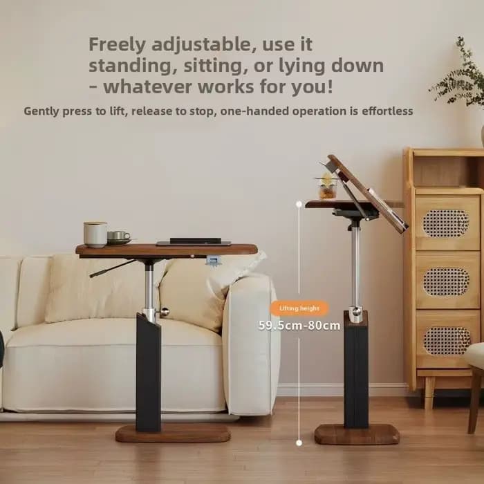Table relevable pour salon