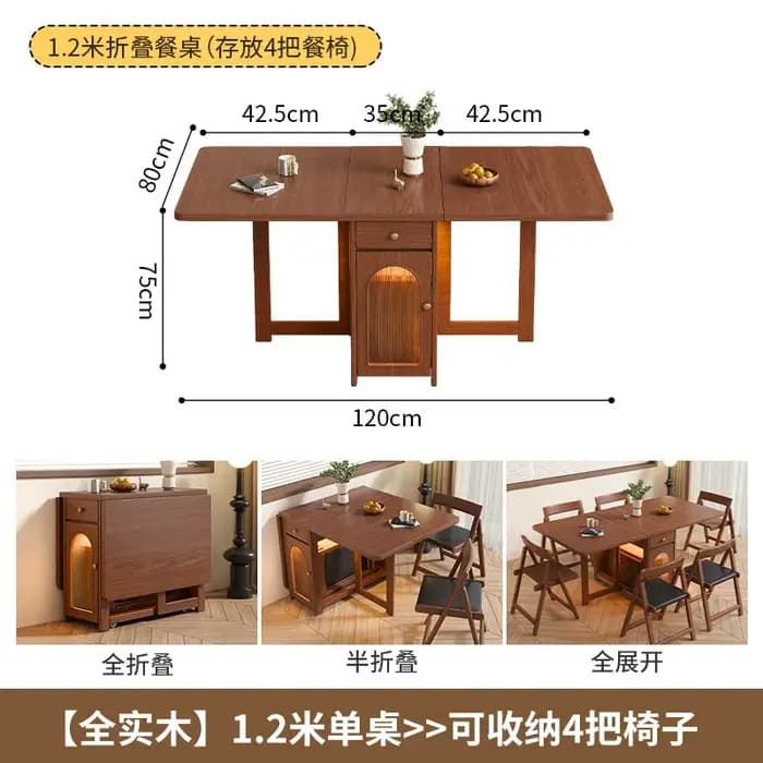 Chaises, Table à manger de luxe en bois, Table basse vintage en marbre, Table pliante de style Mid-C