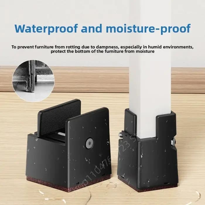 4 pièces lourd réglable chaise pieds Riser vis pince canapé Table