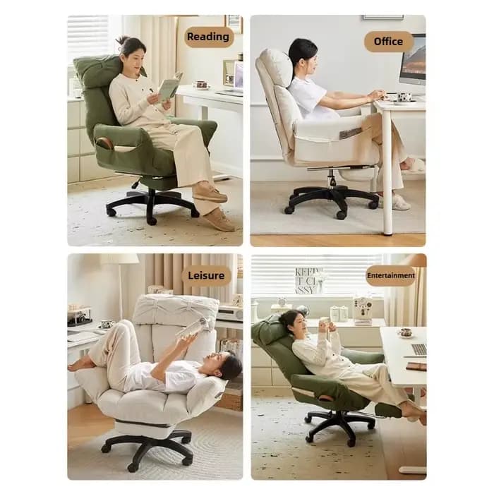 Chaises de canapé confortables à siège long