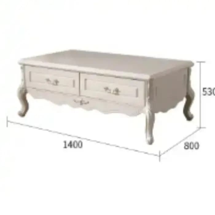 Tables basses pour magazines blanches
