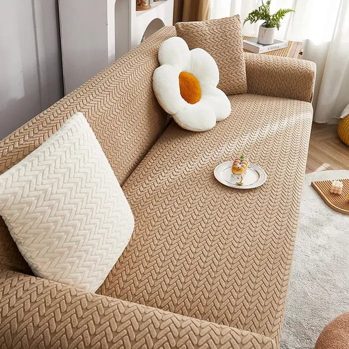 Juste de canapé en peluche universelle pour la maison