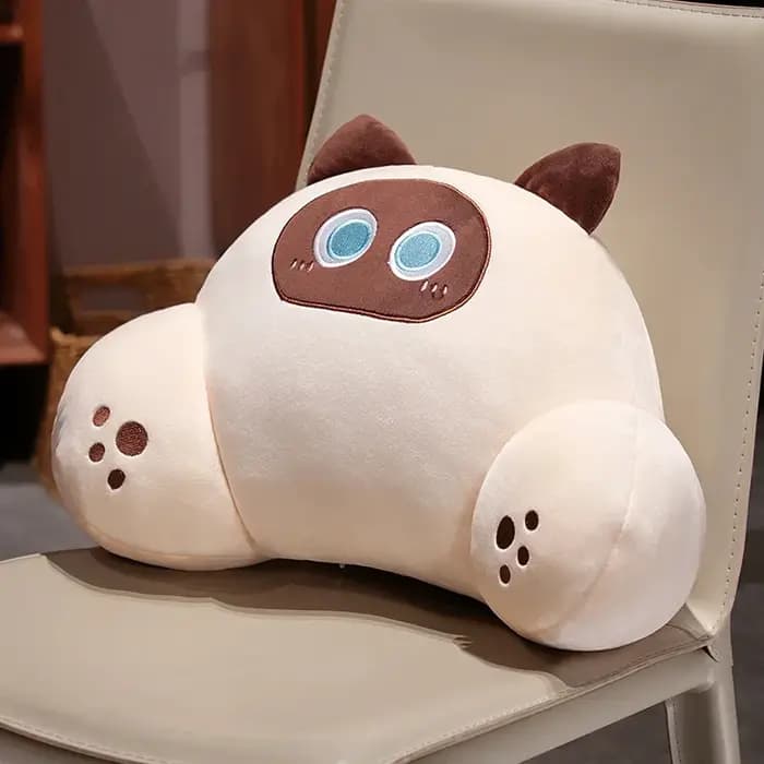 Coussin de dossier confortable Style chat