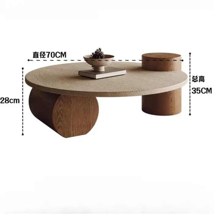 Tables basses d'appoint originales et élégantes pour appartement